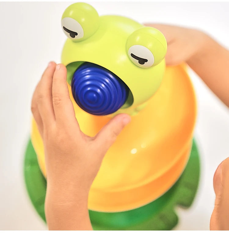 Montessori Regenbogen-Spinturm – Pädagogisches Steck- und Drehspiel für Kinder