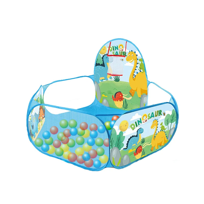 Ballbecken mit Korb ( 1,2 Meter ) – Das coole Indoor- und Outdoor-Spielzeug für Kinder.