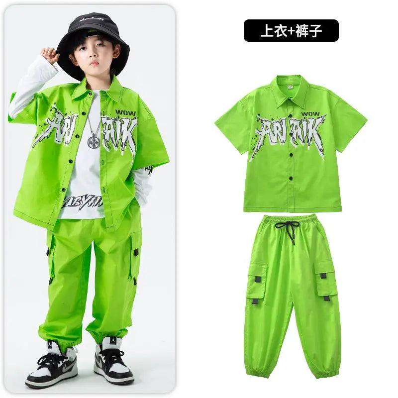 Lässiges Hip-Hop-Set – Streetwear für Jungen und Mädchen