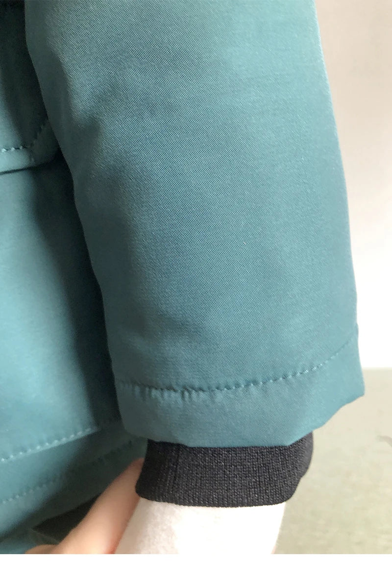 Kinder Daunenanzug für Winter und Herbst – Warmer Schneeanzug mit Pelzkragenlook, Jacke und Mantel für Jungen und Mädchen, Outwear für 1-5 Jahre